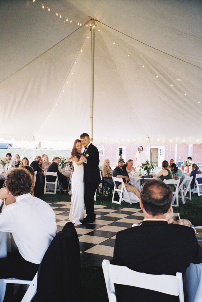 Waynesboro va summer wedding 35mm film anna greyson photo