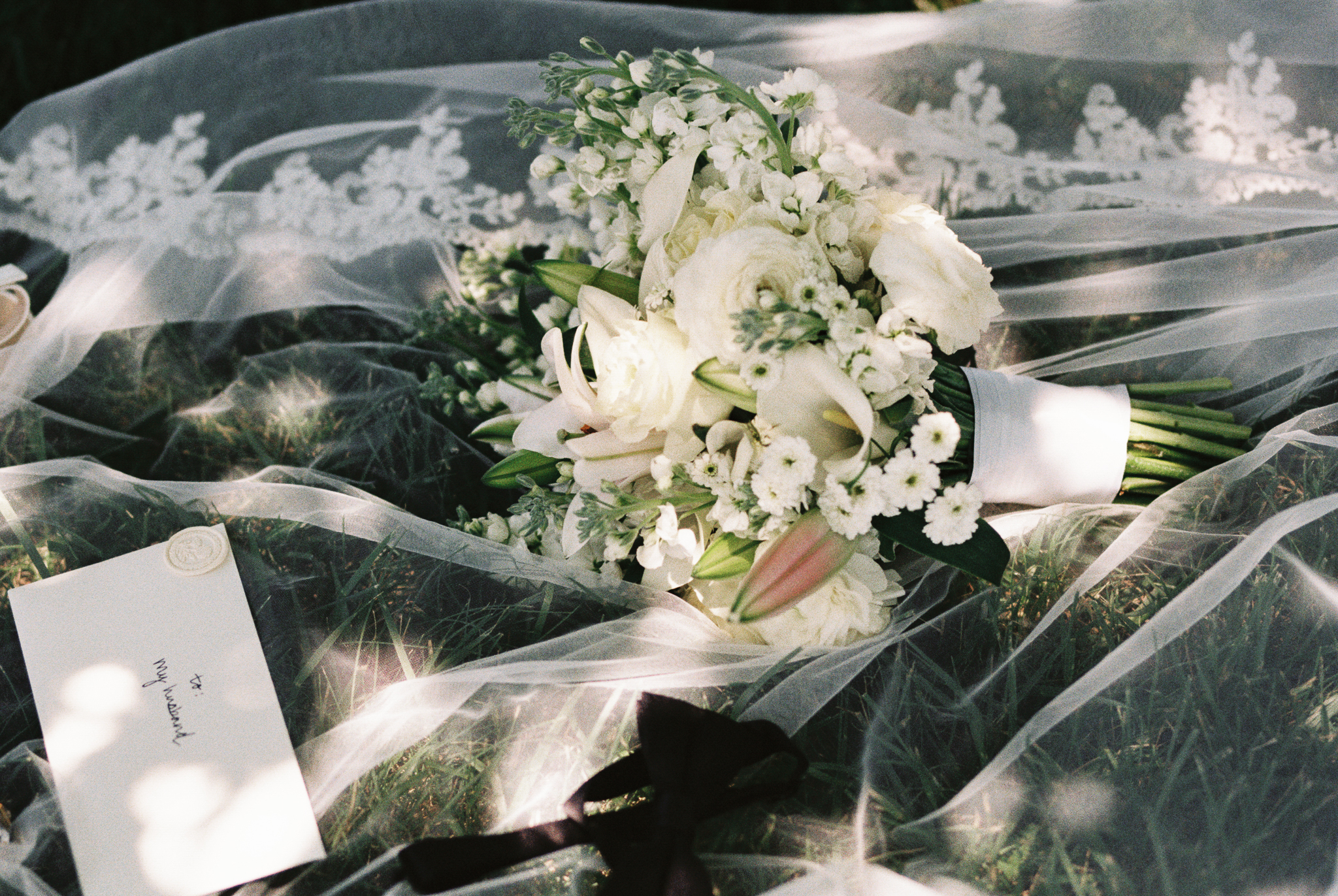 Waynesboro va summer wedding 35mm film anna greyson photo